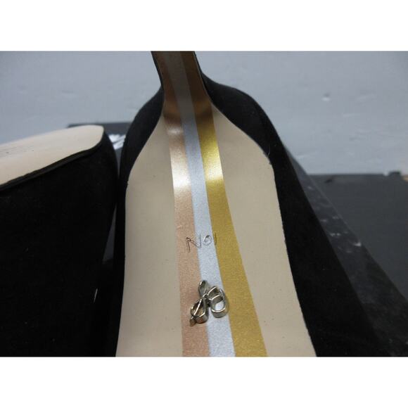 Sam Edelman Women's Hazel Pump, Black Suede, Size 10 Narrow - Picture 5 of 6